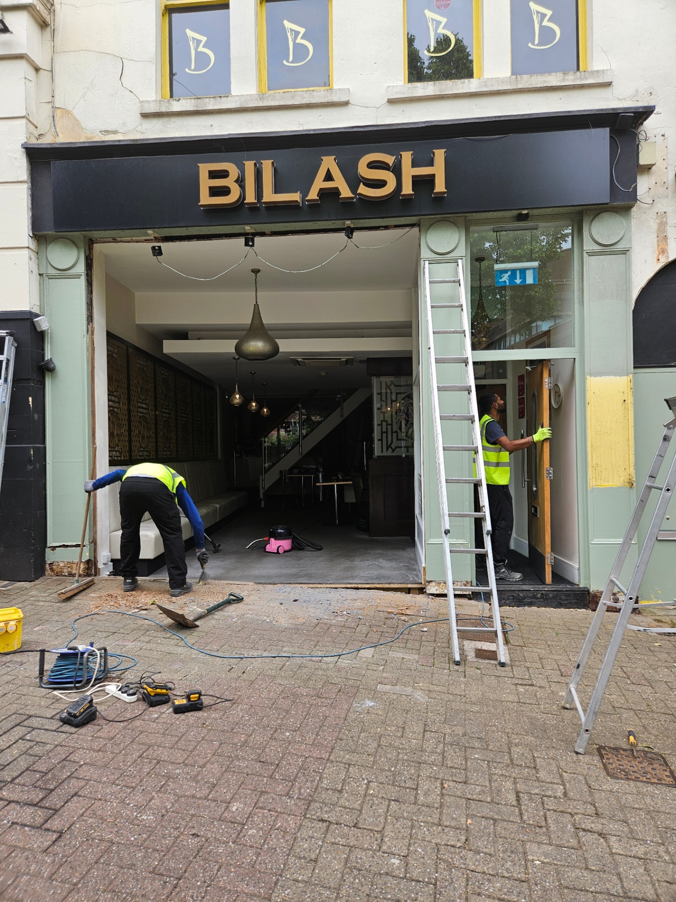 Bilash Wolverhampton — aluminium shopfront and entrance installation – Prestige Aluminium Systems