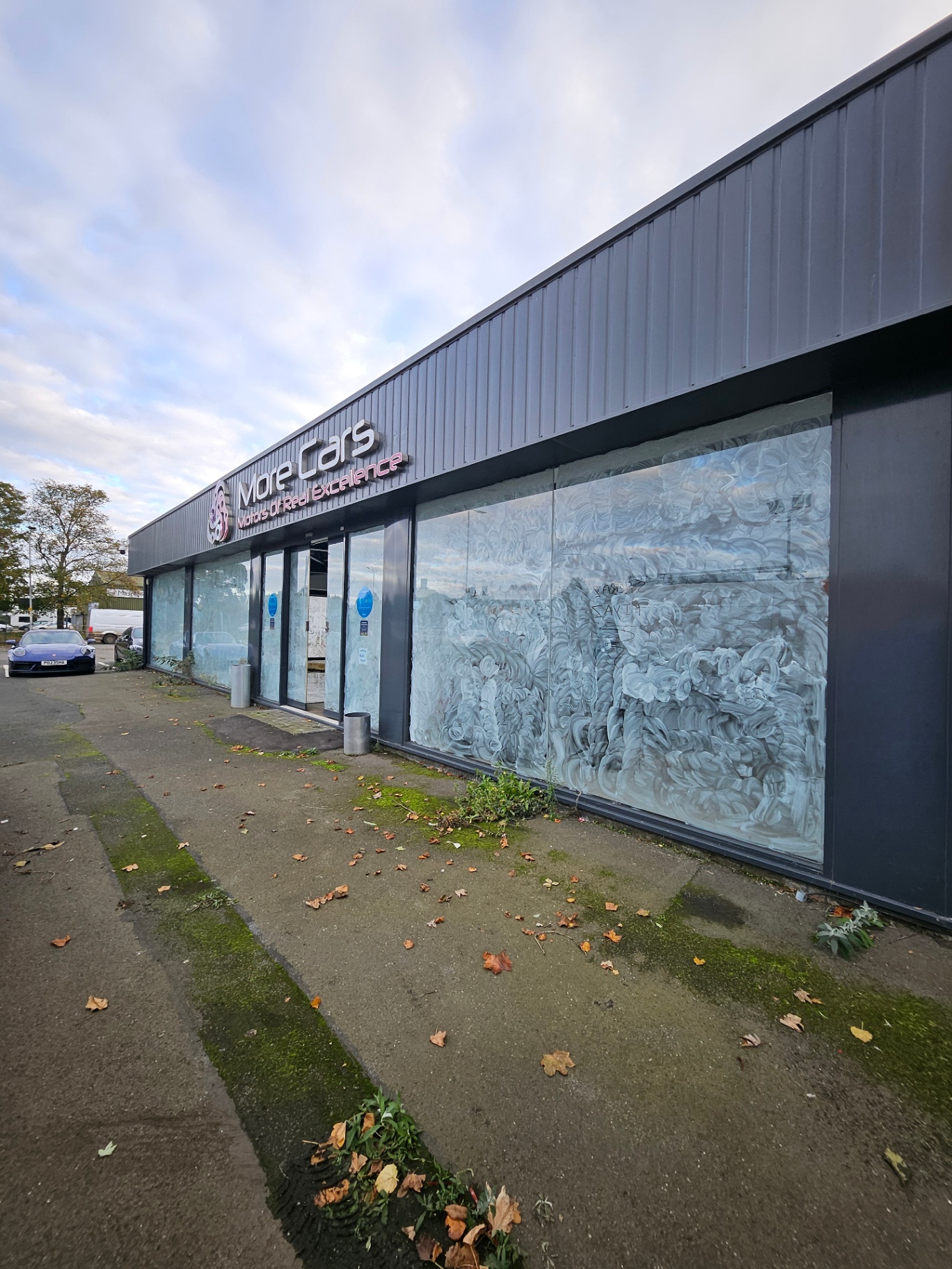 Completed bespoke timber shopfront on a commercial high-street unit